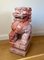 Estatua grande de perro Foo de mármol chino, Imagen 3