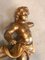 Putti in Gilded Wood, 18th Century, Set of 2 3