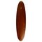 Large Oval Mirror in Curved Wood by Campo e Graffi for Stilcasa, Italy, 1950s 3