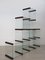Glass and Wood Bookcase by Pierangelo Gallotti for Gallotti and Radice, 1980s 3
