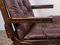 Leather Folding Chairs from Ekornes Norway, 1960s, Set of 2, Image 2