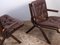 Leather Folding Chairs from Ekornes Norway, 1960s, Set of 2, Image 4