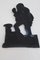 Small Cast Iron Violinist Plaque, 1970s 4