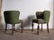 Art Deco Brutalist Dining Chairs, 1930s, Set of 4 3