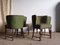 Art Deco Brutalist Dining Chairs, 1930s, Set of 4 6