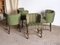 Art Deco Brutalist Dining Chairs, 1930s, Set of 4 1