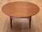 Swedish Round Teak Coffee Table by Karl-Erik Ekselius for Joc Vetlanda, 1950s, Image 11