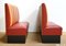 Bistro Leather Bistro Lounge Chairs, 1970s, Set of 2, Image 14