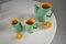 Italienisches Keramik Tee- oder Kaffeeservice, Massimo Iosa Ghini zugeschrieben für Naj-Olea,1985, 10 Set 6