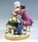 Meissen Rococo Genre Group the Happy Parents attributed to M V Acier, 1860s 5