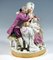 Meissen Rococo Genre Group the Happy Parents attribué à MV Acier, 1860s 2