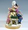 Meissen Rococo Genre Group the Happy Parents attributed to M V Acier, 1860s 6