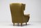 Italian Wingback Chair from ISA Bergamo, 1950s 3