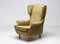 Italian Wingback Chair from ISA Bergamo, 1950s 2