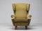 Italian Wingback Chair from ISA Bergamo, 1950s 10