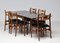 Esstisch & Stühle von Johannes Andersen, 1950, 6er Set 17
