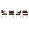 L11 Armchairs attributed to A.R. Cordemeyer for Gispen, 1950s, Set of 4 1