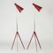 Modernist Floor Lamps by Alf Svensson from Bergboms, 1950s, Set of 2 3