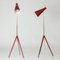 Modernist Floor Lamps by Alf Svensson from Bergboms, 1950s, Set of 2 2