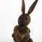 Vintage Scandinavian Oak Rabbit attribué à Kay Bojesen, Danemark, 1950 5