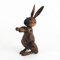 Vintage Scandinavian Oak Rabbit attribué à Kay Bojesen, Danemark, 1950 2