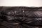 Togo Sofa in Black Leather by Michel Ducaroy for Ligne Roset, 1970s, Set of 4, Image 10