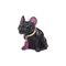 French Miniature Bulldog from Imperial Glass Factory, Image 2