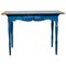 Northern Swedish Blue Country Table, Image 1