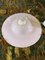 Lámpara colgante Swirl en rosa claro de cristal de Murano, años 70, Imagen 12