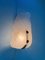 Lámparas de pared en forma de concha de cristal de Murano, años 80. Juego de 2, Imagen 11