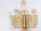 Large Murano Glass Wall Sconces attributed to Barovier & Toso, Italy, 1970s, Set of 2 5