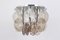 Plafón de cristal de Murano atribuido a Carlo Nason para Kalmar, años 70, Imagen 8