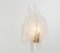 Large Murano Glass Wall Sconce attributed to Barovier & Toso, Italy, 1970s, Set of 2, Image 3