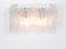 Ice Glass Wall Sconces attributed to Doria, Germany, 1960s, Set of 2, Image 6