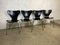 Model 3107 Dining Chairs by Arne Jacobsen for Fritz Hansen, Set of 4 1