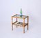 French Riviera Nightstand in Bamboo and Rattan, Italy, 1970s, Image 17