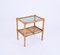 French Riviera Nightstand in Bamboo and Rattan, Italy, 1970s, Image 18