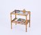 French Riviera Nightstand in Bamboo and Rattan, Italy, 1970s, Image 10