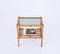 French Riviera Nightstand in Bamboo and Rattan, Italy, 1970s, Image 11