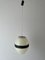 Italian Egg-Shaped Plastic Ceiling Lamp, Italy, 1960s, Image 1