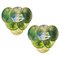Murano Disc Wall Sconces, 1990, Set of 2 1