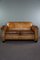 Brown Leather 2-Seater Sofa by Bart Van Bekhoven 3