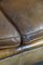 Sofá de dos plazas de cuero marrón de Bart Van Bekhoven, Imagen 12