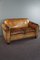 Brown Leather 2-Seater Sofa by Bart Van Bekhoven 2
