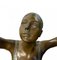 Large Bronze Ballet Dancer Figurine 2