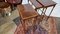 Tavolini ad incastro edoardiano in mogano, set di 3, Immagine 11