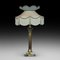 Edwardian Corinthian Column Table Lamp in Brass 1