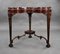 Antique Chippendale Style Mahogany and Silver Table, 1900s, Image 2