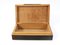 Art Deco French Rosewood & Nickel Storage Box in the style of Maison Desny, France, 1930s, Image 5