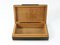 Art Deco French Rosewood & Nickel Storage Box in the style of Maison Desny, France, 1930s 11